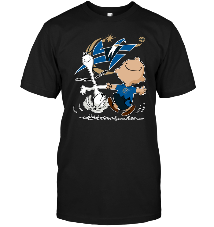 Washington Wizards "charlie Brown & Snoopy" T-Shirt